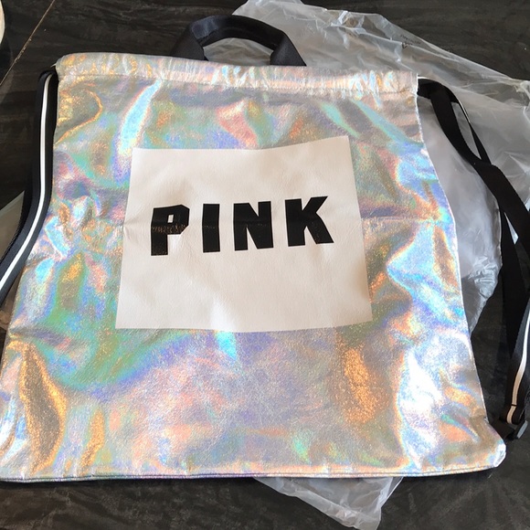 BNWT & IN PKG VS PINK  anorak & cinch tote - Picture 4 of 8